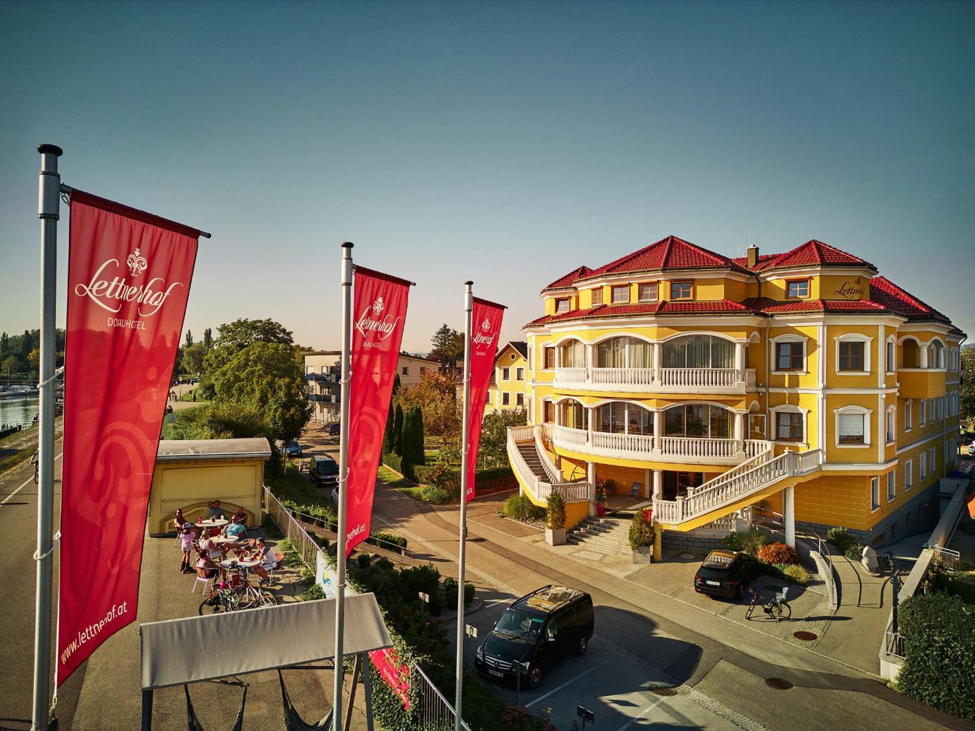 Donauhotel Lettnerhof Au an der Donau Bagian luar foto